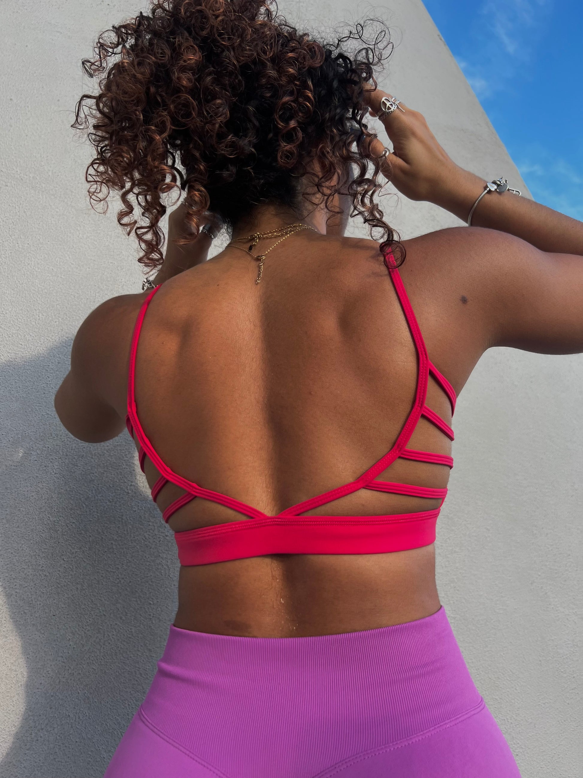 BUTTERFLY SPORTS BRA - Raw Body