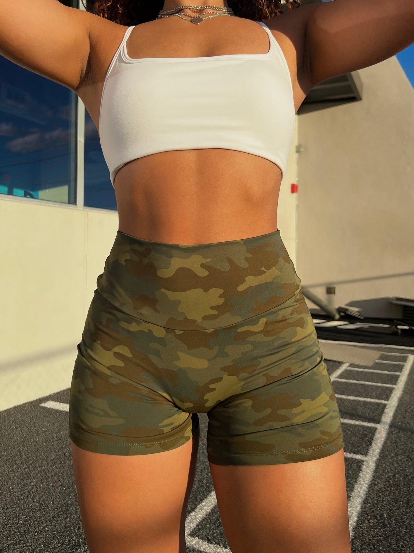 CAMO SHORTS - Raw Body